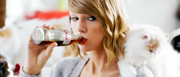 Taylor-Swift-cats-kittens-Diet-Coke-ad-commercial-1989-2014-600x337