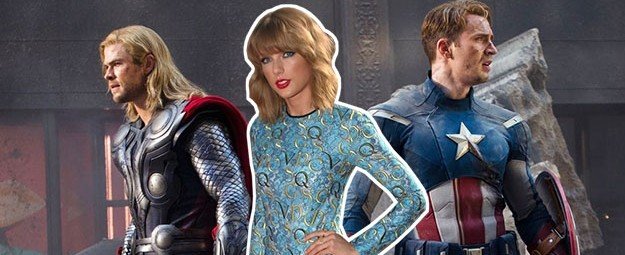 PERSONAGENS DA MARVEL COMO MÚSICAS DA TAYLOR SWIFT! 