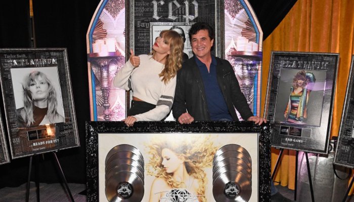 Taylor Swift e Scott Borchetta